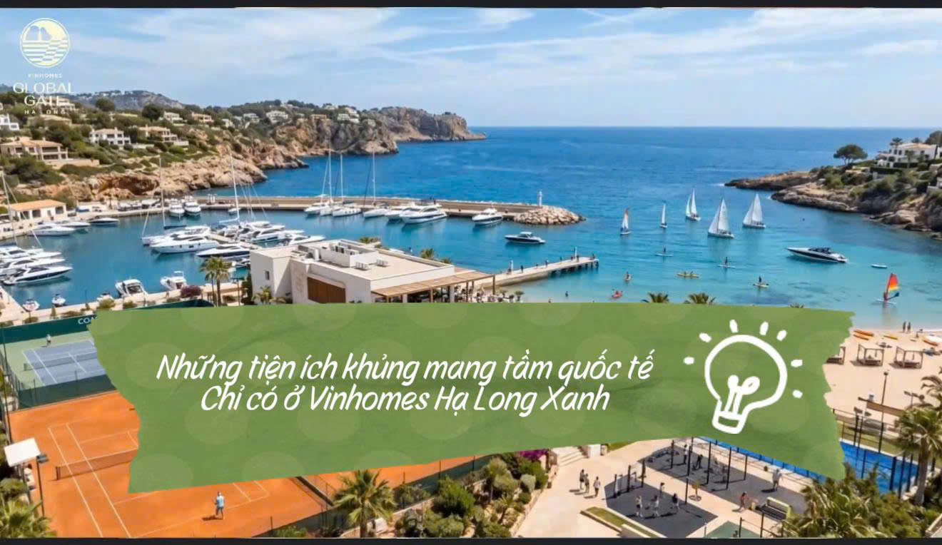 Tiện ích VinHomes Hạ Long Xanh